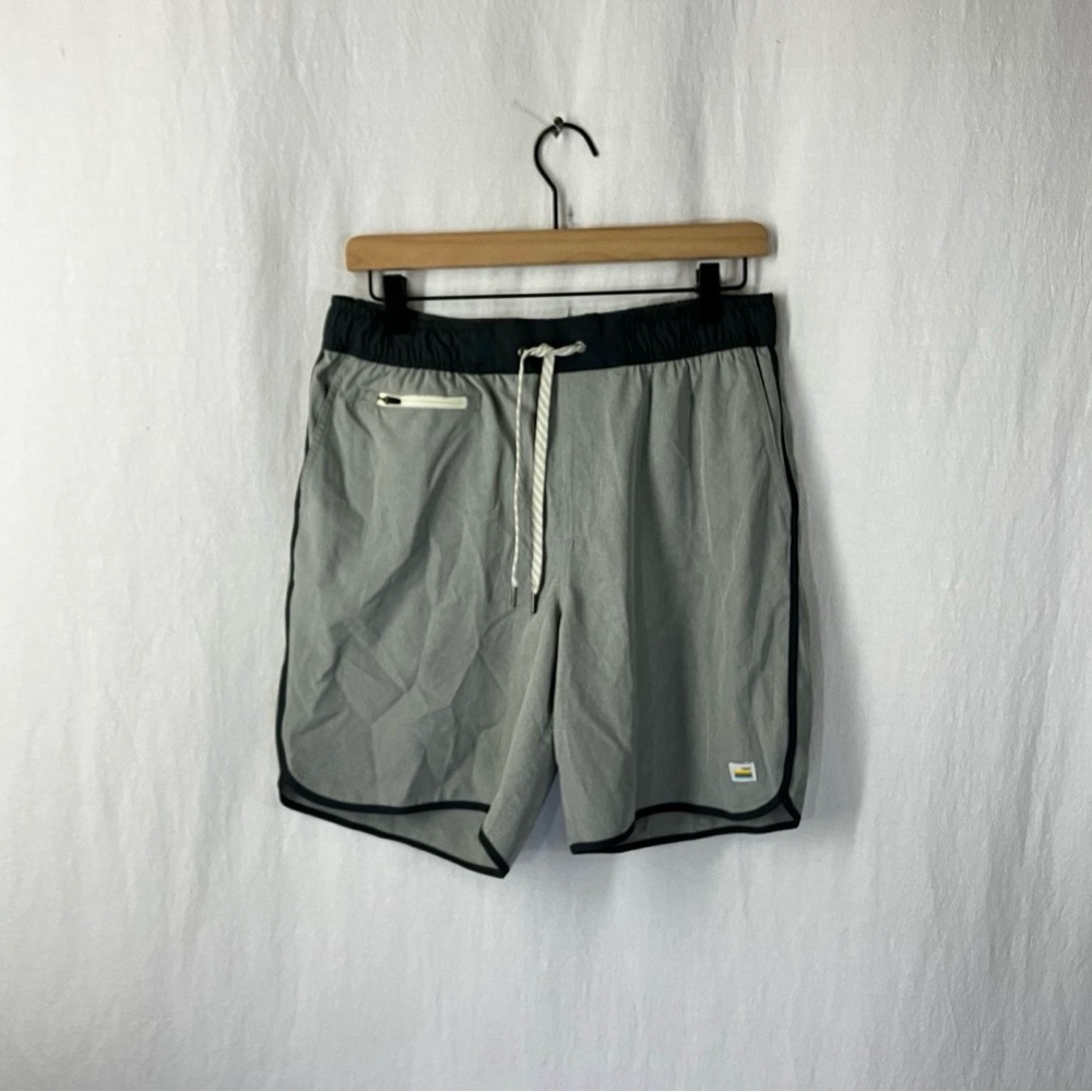 Light Gray Vuori Banks Shorts - Picture 2 of 7